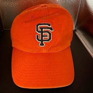 SF Giants Fitted Baseball Cap size L orange & black